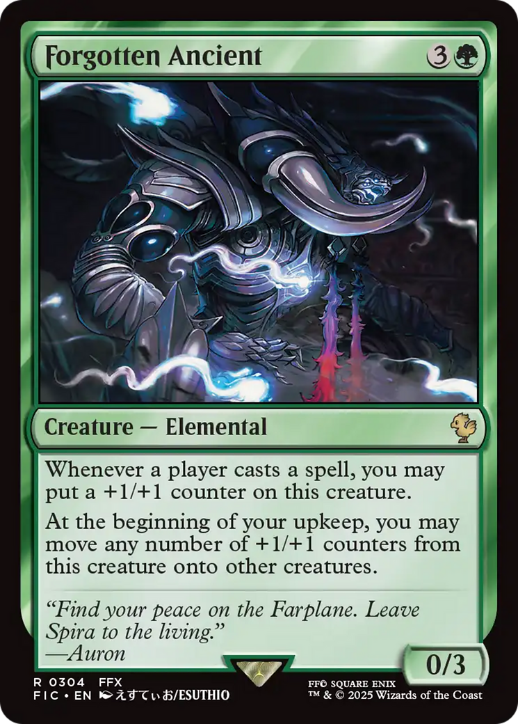 Forgotten Ancient [FINAL FANTASY Commander] | Good Games Modbury