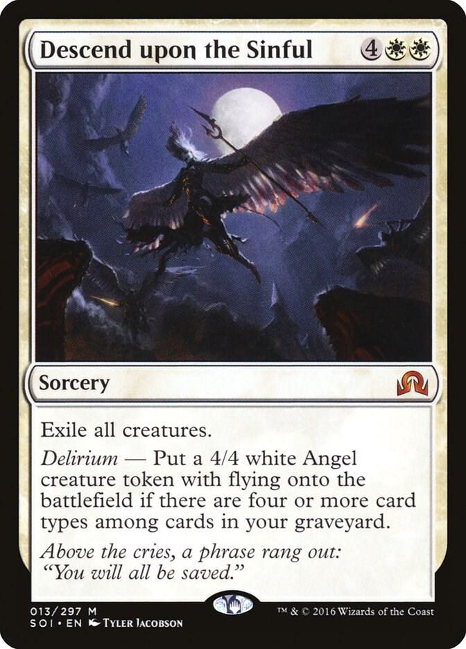 Descend upon the Sinful 13/297 (Shadows over Innistrad)  | Good Games Modbury