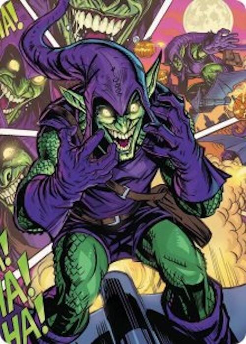 Green Goblin Art Card 49 54 49 (Art Series: Marvel's Spider-Man)  | Good Games Modbury