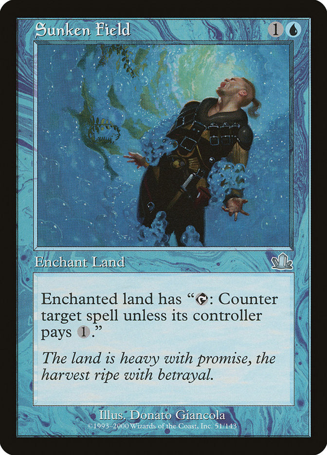 Sunken Field 51/143 (Prophecy)  - Foil | Good Games Modbury