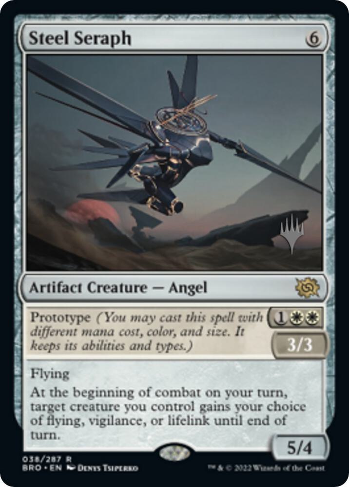 Steel Seraph 38 (Promo Pack: The Brothers' War)  - Foil | Good Games Modbury