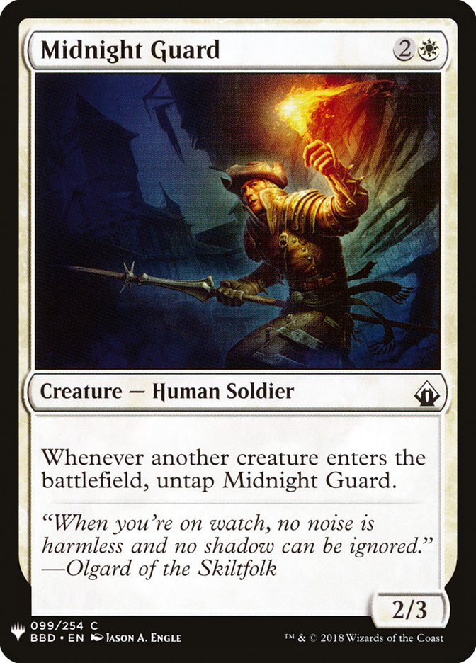 Midnight Guard [Mystery Booster] | Good Games Modbury