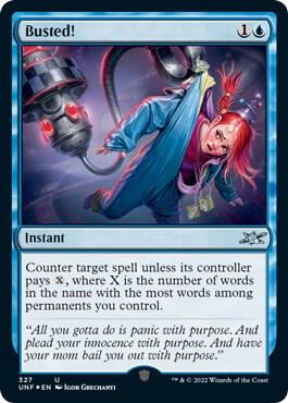 Busted Galaxy Foil 327/244 (Unfinity)  - Foil | Good Games Modbury