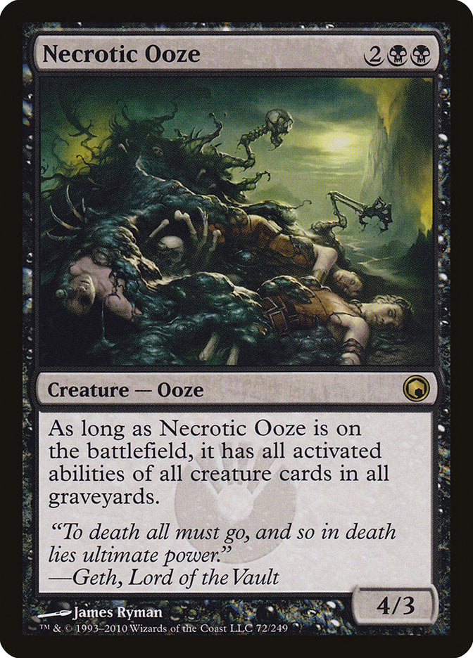 Necrotic Ooze [Scars of Mirrodin] | Good Games Modbury