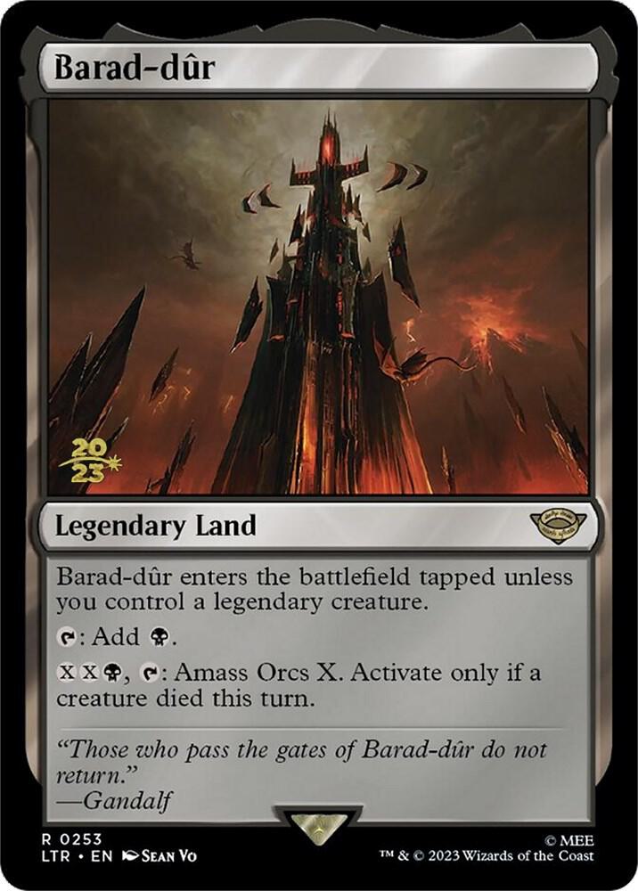Barad dur 253s/86 (Prerelease Cards)  - Foil | Good Games Modbury