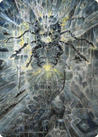 Darksteel Mutation Art Card [Commander Masters Art Series] | Good Games Modbury