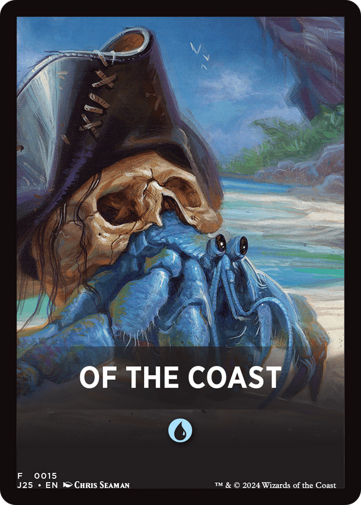 Of The Coast Theme Card [Foundations Jumpstart Front Cards] | Good Games Modbury