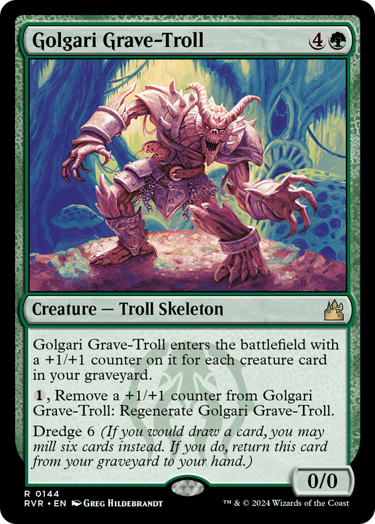 Golgari Grave-Troll [Ravnica Remastered] | Good Games Modbury