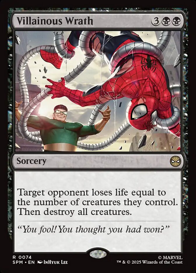 Villainous Wrath 74 (Marvel's Spider-Man)  - Foil | Good Games Modbury