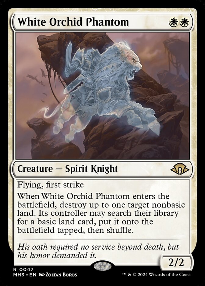White Orchid Phantom 47/319 (Modern Horizons 3)  - Foil | Good Games Modbury