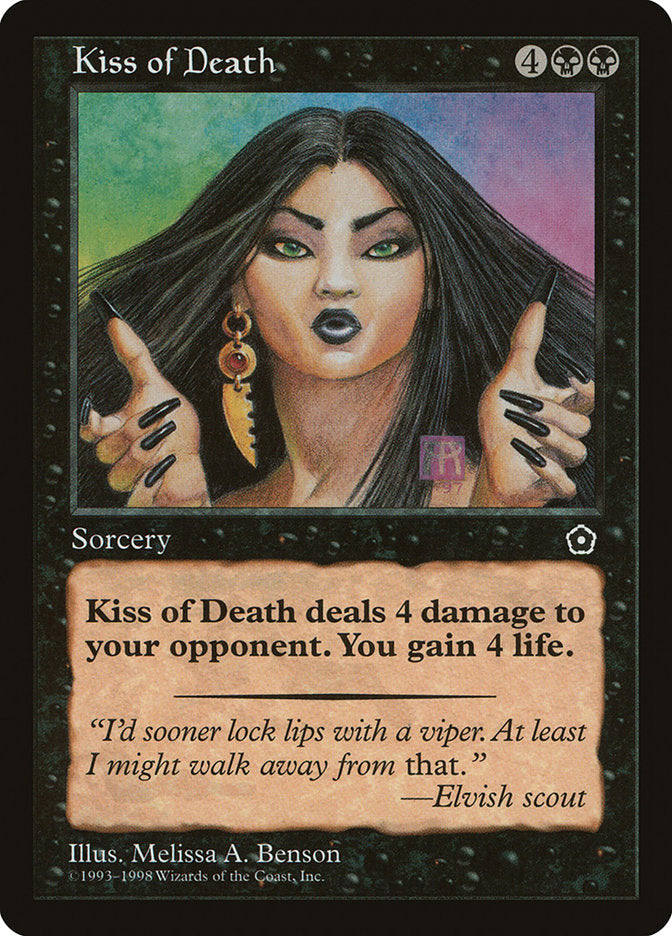 Kiss of Death 76/165 (Portal Second Age)  | Good Games Modbury