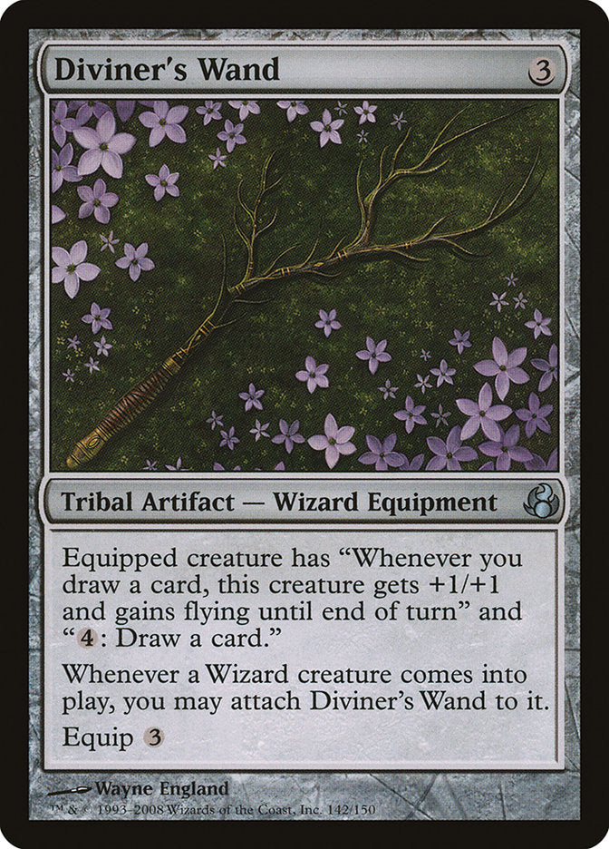 Diviner's Wand 142/150 (Morningtide)  - Foil | Good Games Modbury