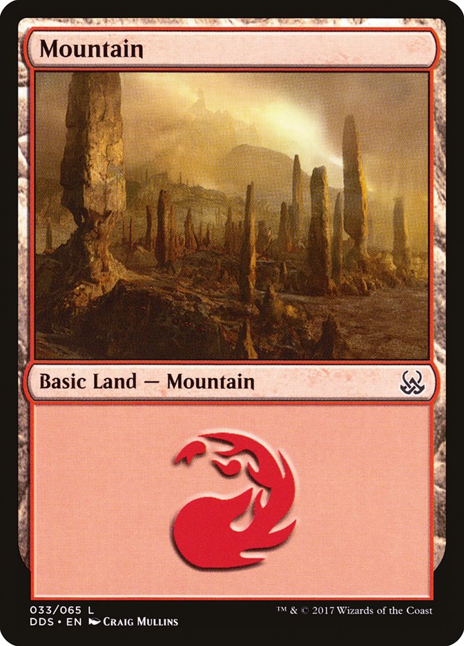 Mountain (33) [Duel Decks: Mind vs. Might] | Good Games Modbury
