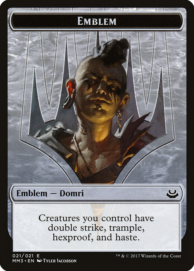 Domri Rade Emblem [Modern Masters 2017 Tokens] | Good Games Modbury