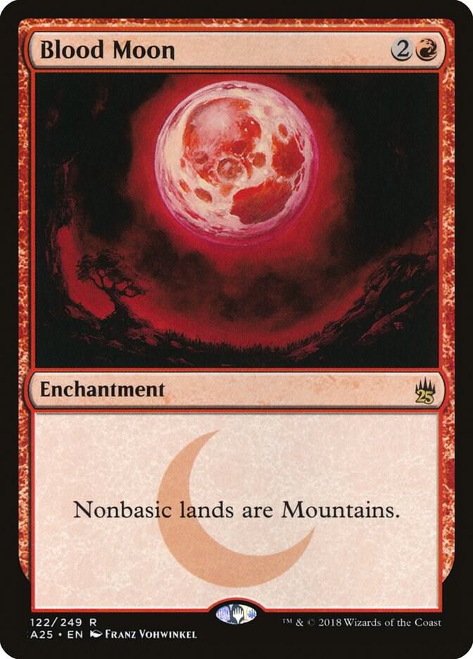 Blood Moon 122/249 (Masters 25)  | Good Games Modbury