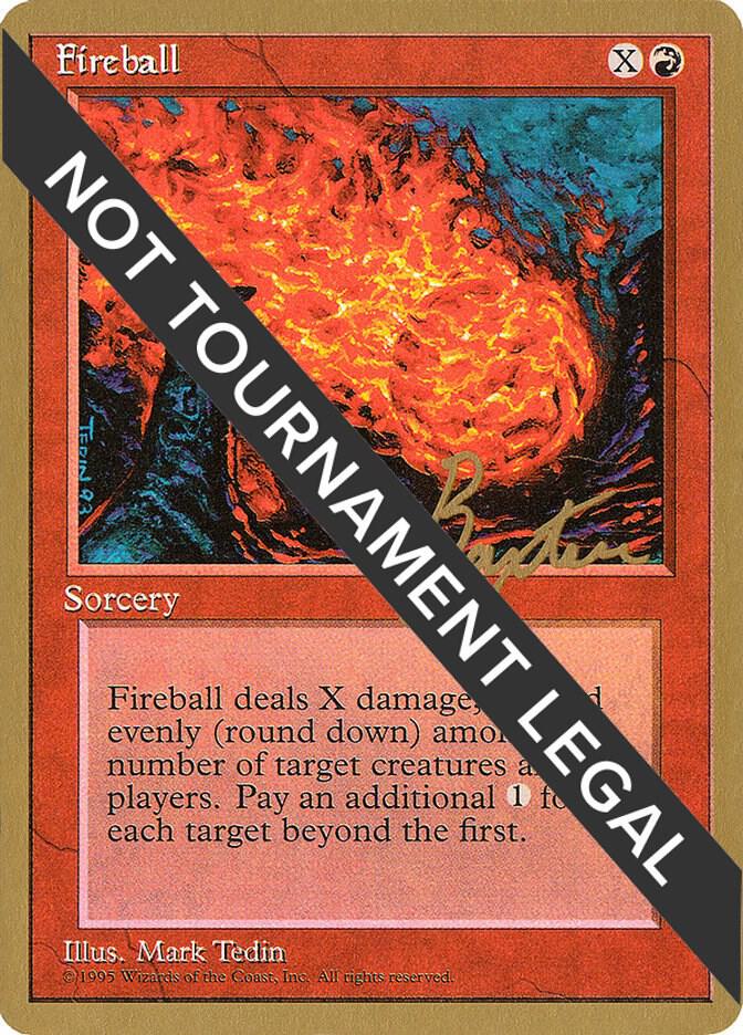 Fireball 1996 George Baxter 4ED gb192/308 (World Championship Decks)  | Good Games Modbury