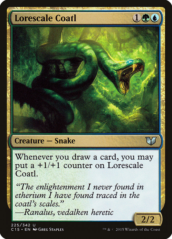 Lorescale Coatl [Commander 2015] | Good Games Modbury