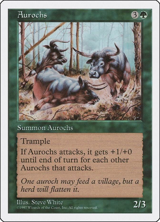 Aurochs 279/455 (Fifth Edition)  | Good Games Modbury