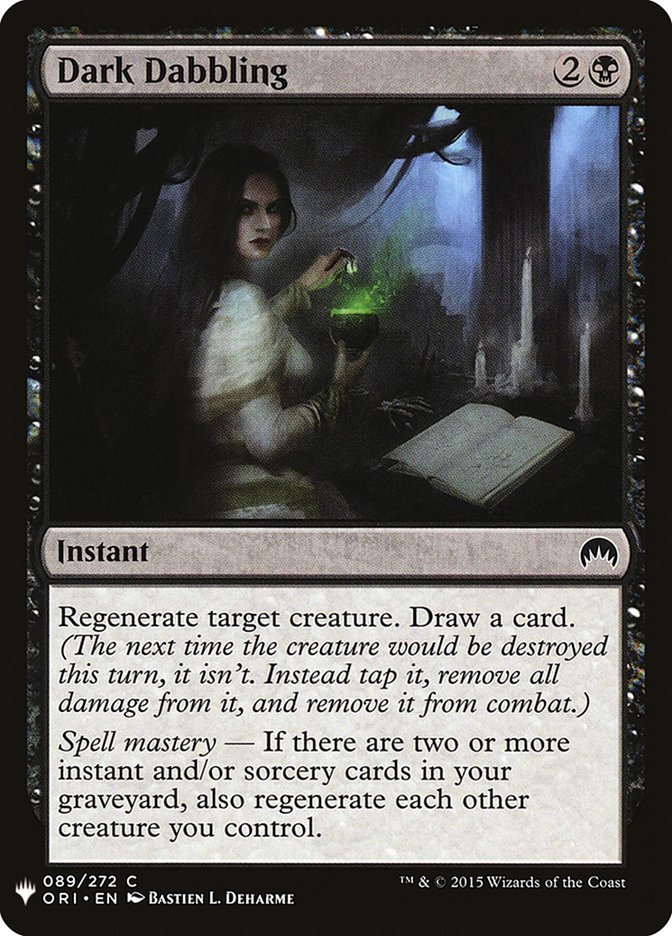 Dark Dabbling [Mystery Booster] | Good Games Modbury