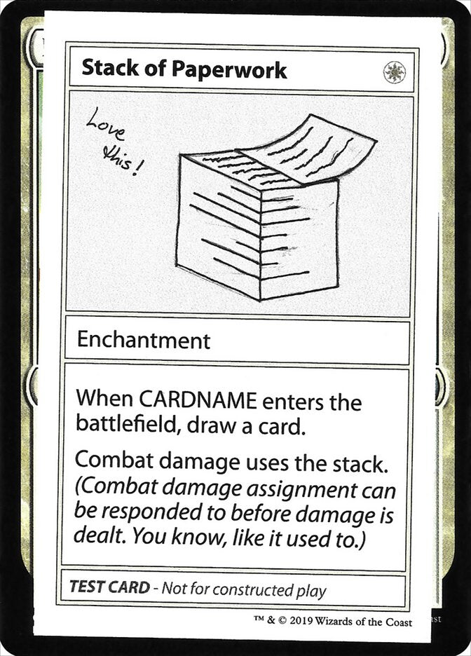 Stack of Paperwork No PW Symbol 13/121 (Mystery Booster: Convention Edition Exclusives)  | Good Games Modbury