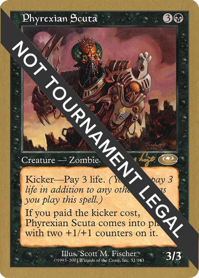 Phyrexian Scuta 2001 Tom van de Logt PLS tvdl51/138 (World Championship Decks)  | Good Games Modbury