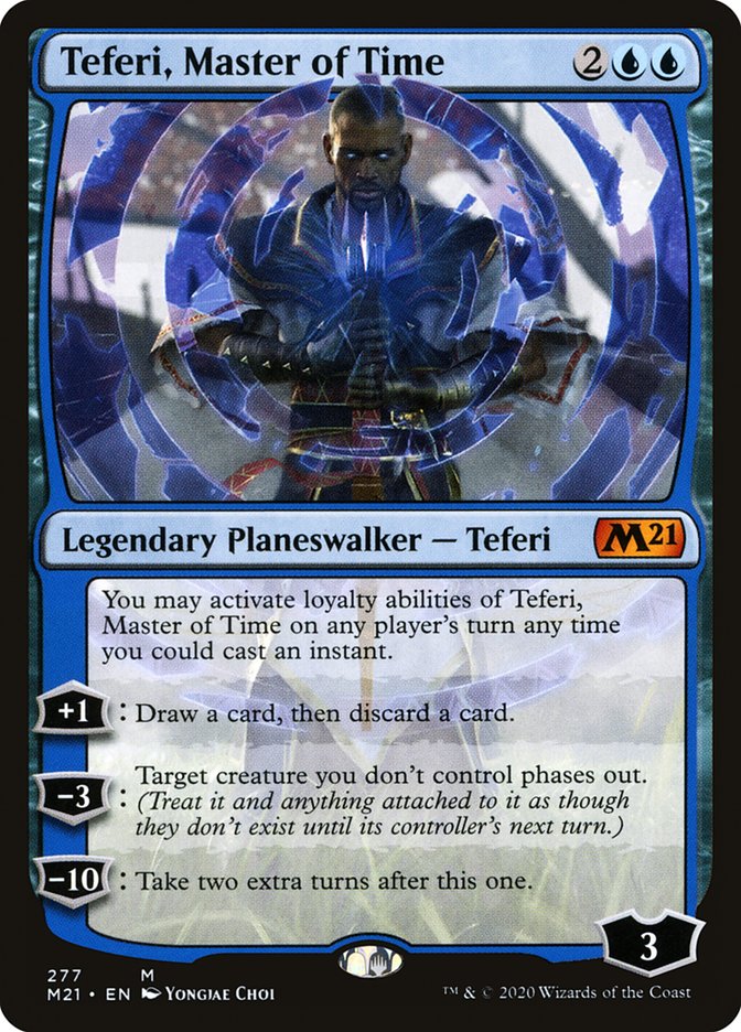 Teferi, Master of Time (277) [Core Set 2021] | Good Games Modbury