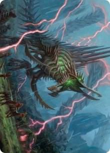 Etali Primal Sickness Art Card 32 (Art Series: March of the Machine)  | Good Games Modbury