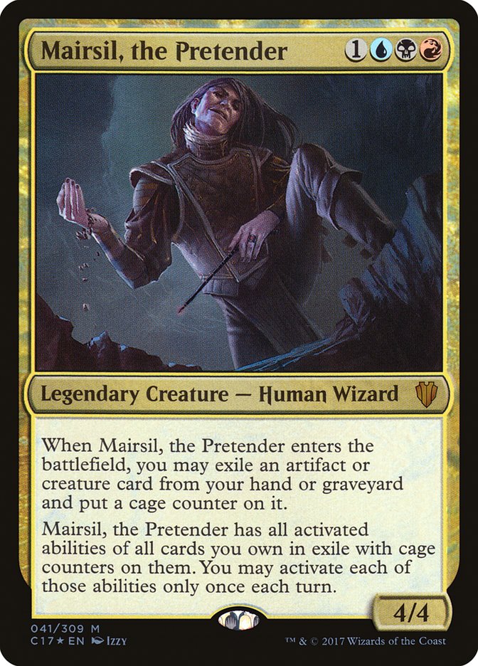 Mairsil, the Pretender 41/309 (Commander 2017)  - Foil | Good Games Modbury