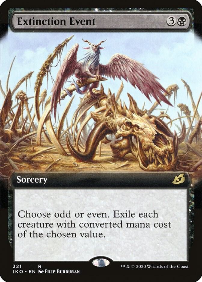 Extinction Event 321/274 (Ikoria: Lair of Behemoths)  - Extended Art Foil | Good Games Modbury