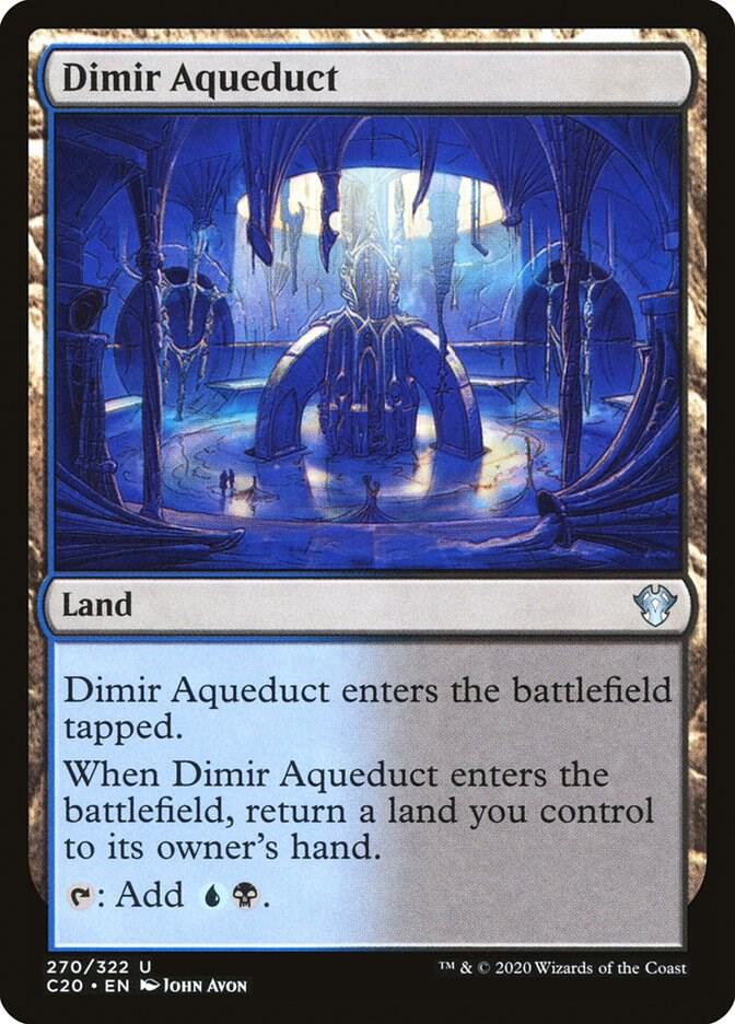 Dimir Aqueduct 270/322 (Commander 2020)  | Good Games Modbury