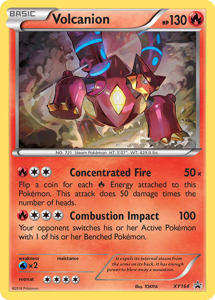 Volcanion (XY164) [XY: Black Star Promos] | Good Games Modbury