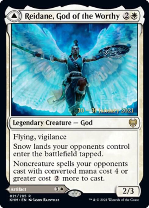 Reidane God of the Worthy 21s/1 (Prerelease Cards)  - Foil | Good Games Modbury