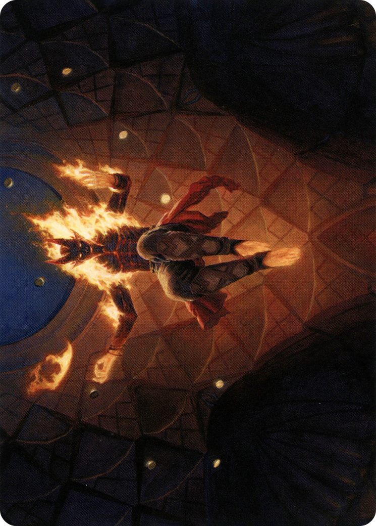 Yusri, Fortune's Flame Art Card [Modern Horizons 2 Art Series] | Good Games Modbury