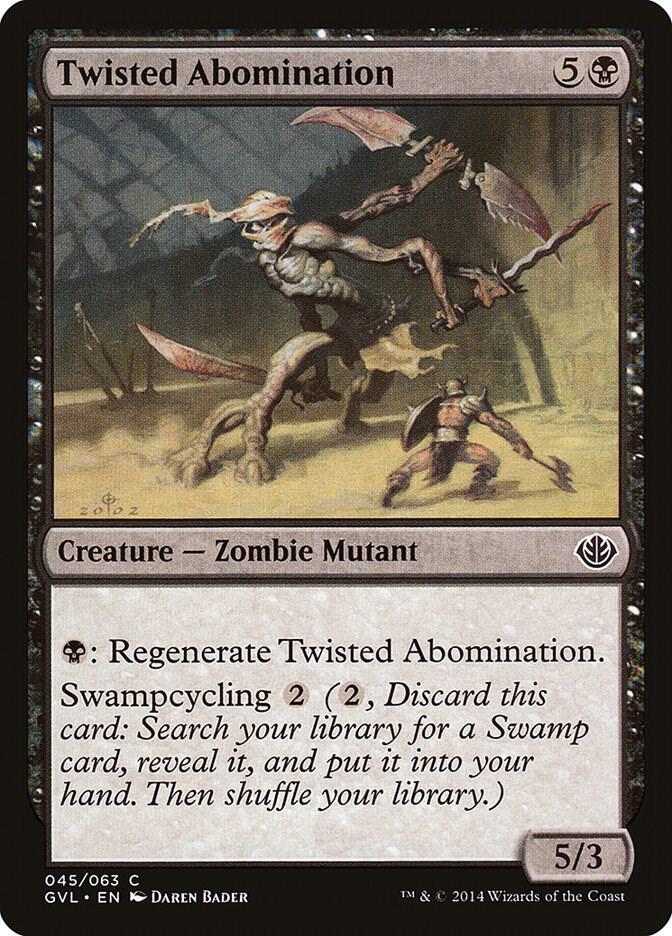 Twisted Abomination 45/63 (Duel Decks: Anthology)  | Good Games Modbury