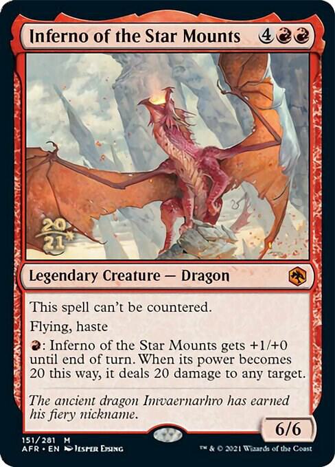 Inferno of the Star Mounts 151s/241 (Prerelease Cards)  - Foil | Good Games Modbury