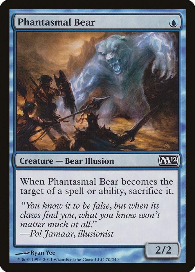 Phantasmal Bear 70/249 (Magic 2012 (M12))  | Good Games Modbury