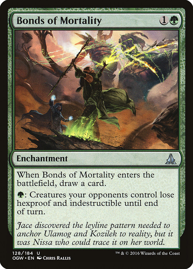 Bonds of Mortality 128 (Oath of the Gatewatch)  - Foil | Good Games Modbury