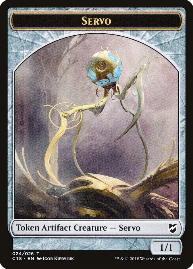 Servo Token [Commander 2018 Tokens] | Good Games Modbury