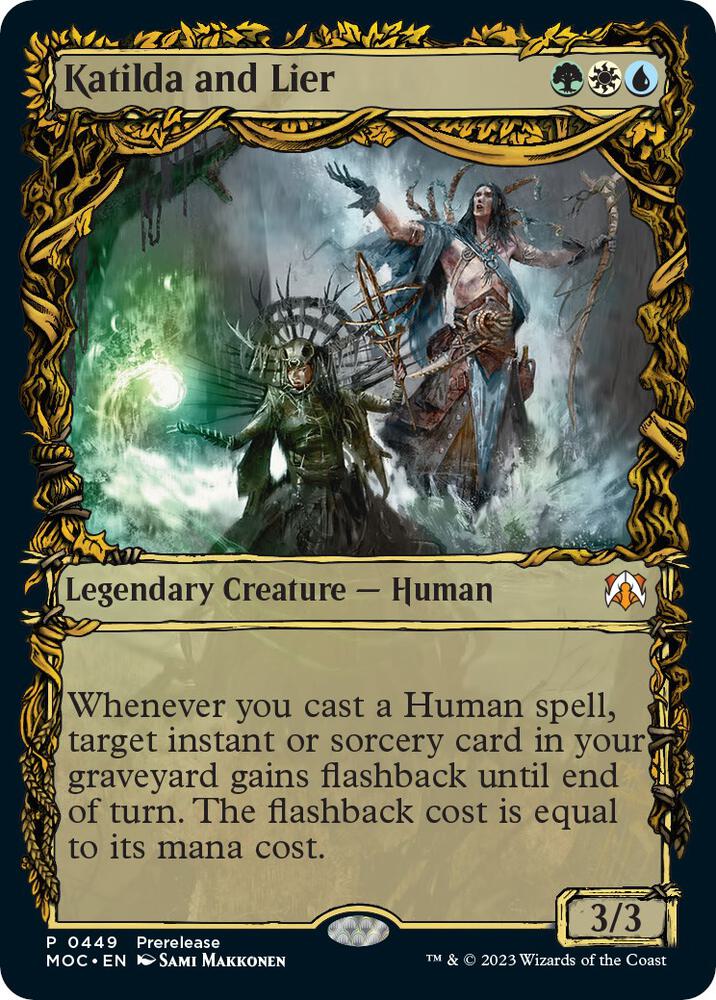 Katilda and Lier 449/444 (Commander: March of the Machine)  - Showcase Foil | Good Games Modbury