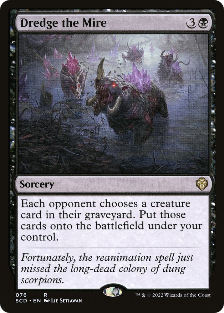 Dredge the Mire 76/352 (Starter Commander Decks)  | Good Games Modbury