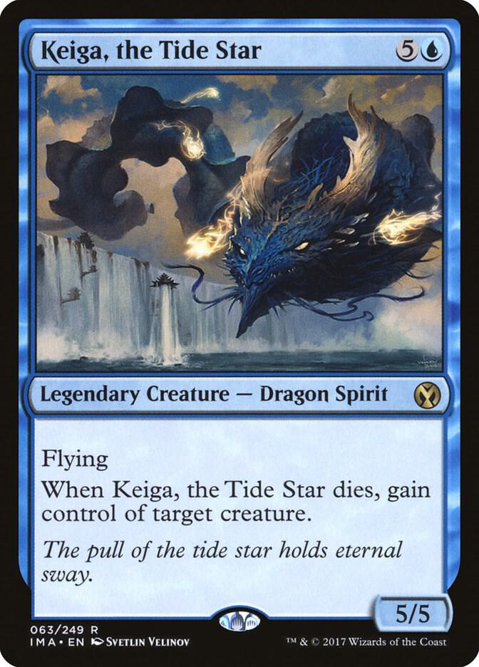 Keiga, the Tide Star 63/249 (Iconic Masters)  - Foil | Good Games Modbury
