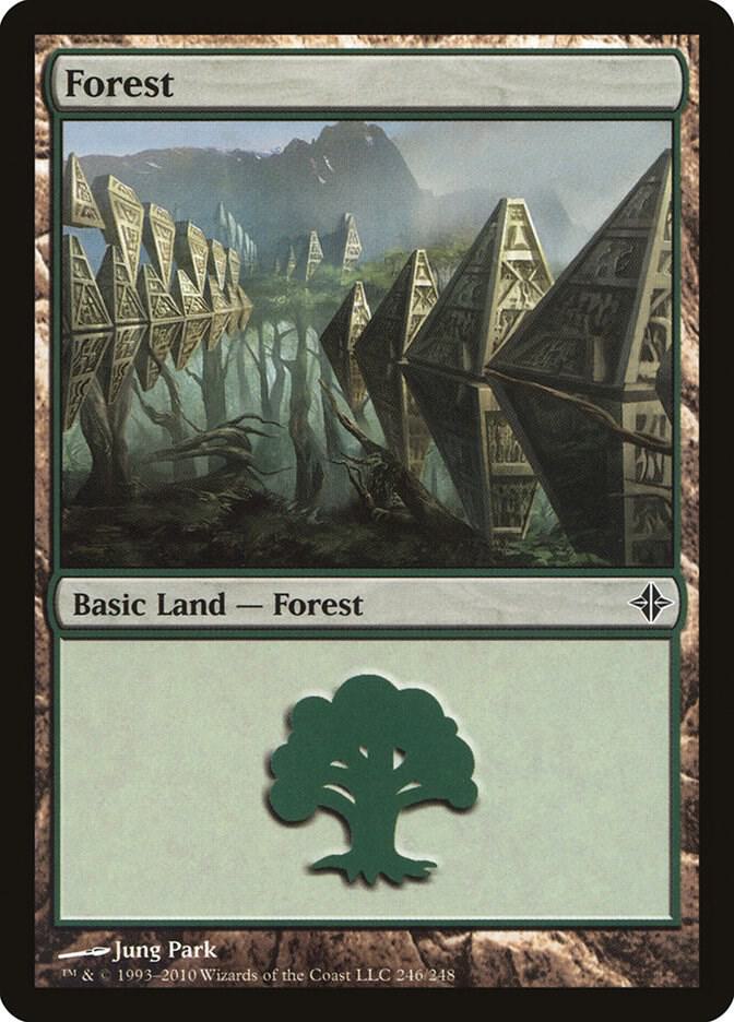 Forest 246/248 (Rise of the Eldrazi)  | Good Games Modbury