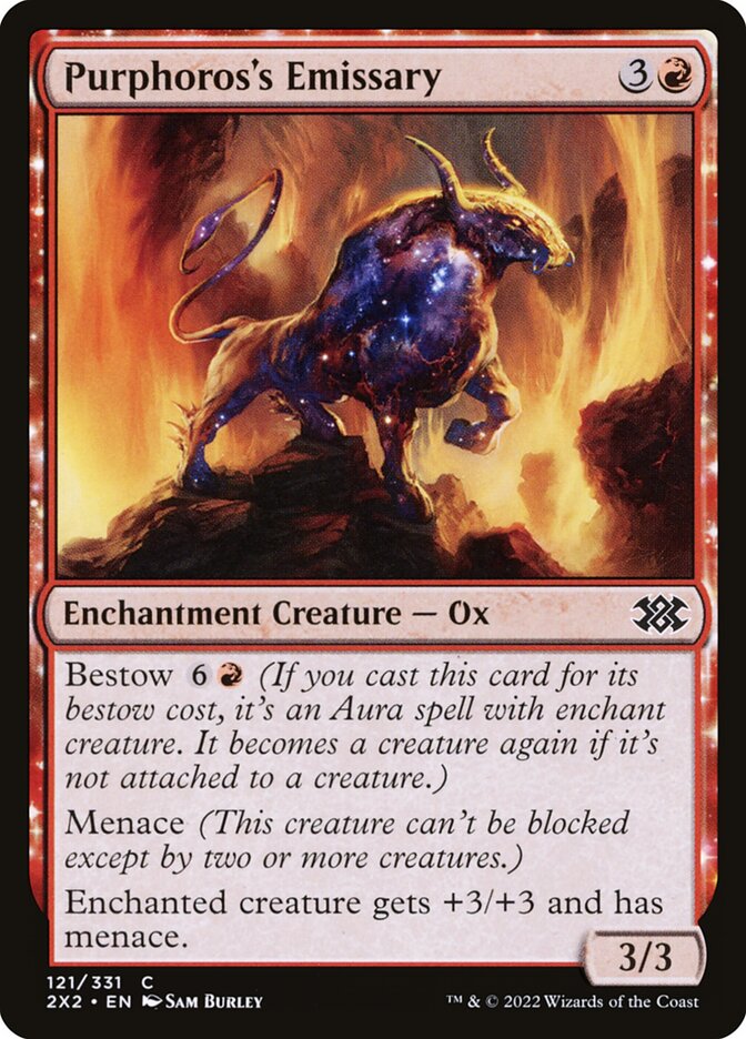 Purphoros's Emissary 121/331 (Double Masters 2022)  - Foil | Good Games Modbury