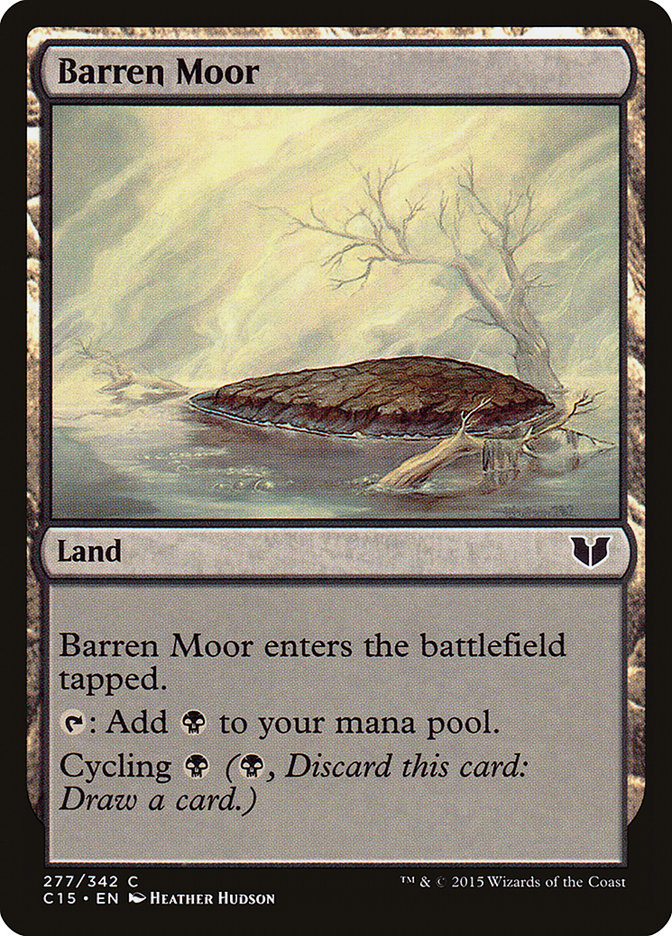 Barren Moor [Commander 2015] | Good Games Modbury