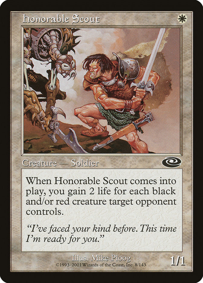 Honorable Scout 8/143 (Planeshift)  - Foil | Good Games Modbury