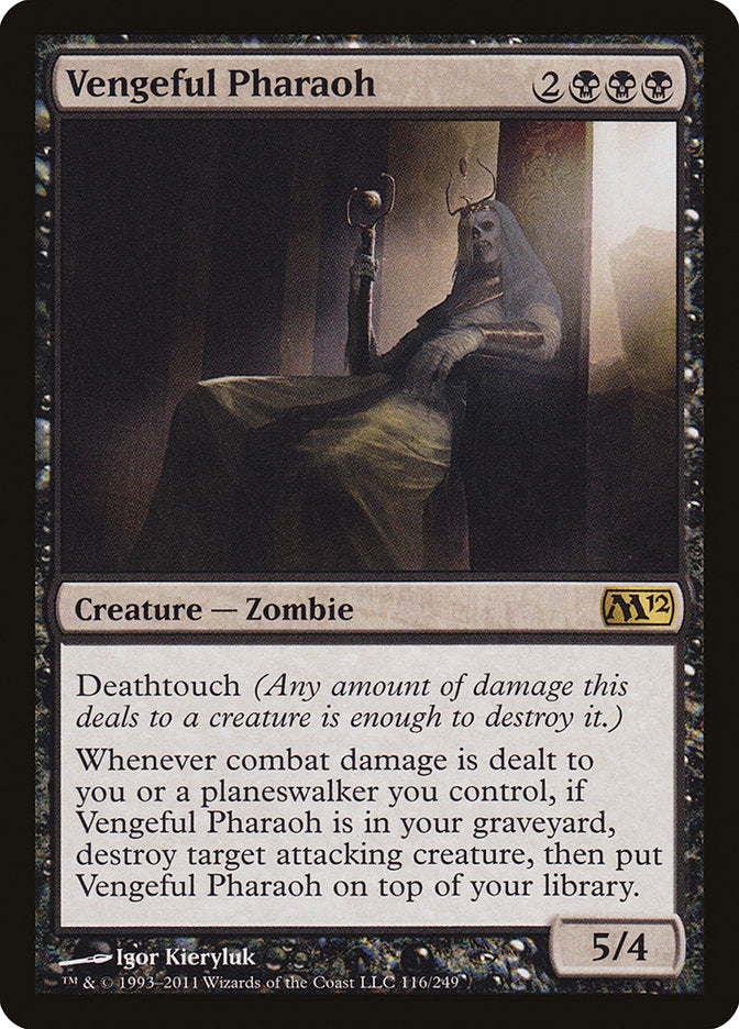 Vengeful Pharaoh 116/249 (Magic 2012 (M12))  | Good Games Modbury