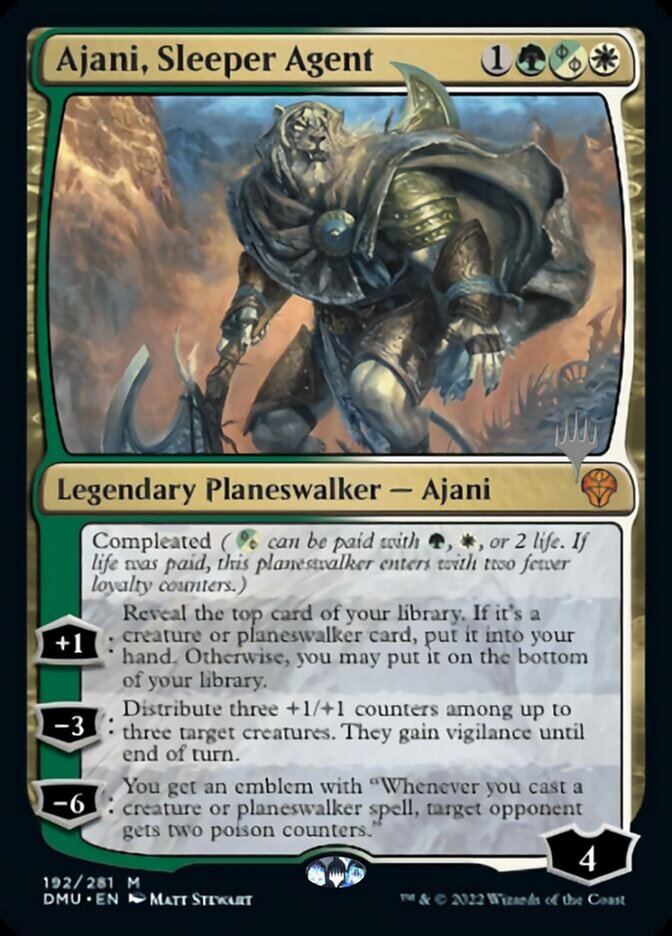 Ajani, Sleeper Agent (Promo Pack) [Dominaria United Promos] | Good Games Modbury