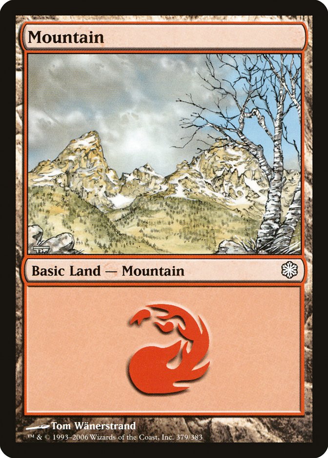 Mountain (379) [Coldsnap Theme Decks] | Good Games Modbury