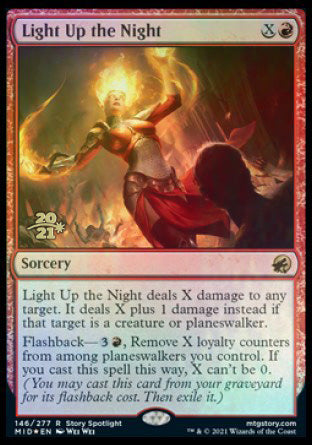 Light Up the Night [Innistrad: Midnight Hunt Prerelease Promos] | Good Games Modbury