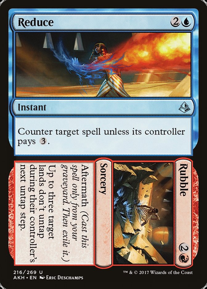 Reduce // Rubble 216/269 (Amonkhet)  | Good Games Modbury